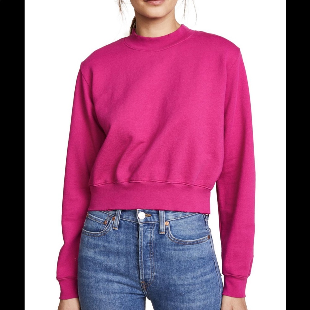 Anthropologie T.La Studio Purple/Magenta Pullover NWT